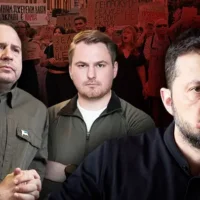 Андрей Ермак, Руслан Кравченко. Владимир Зеленский